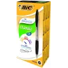 BIC lodīšu pildspalvas ATLANTIS REFRSH 1,0 mm melna, kaste 12 gab. 136717