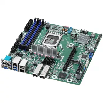 ASRock mātesplate EC262D4U2-2L2Q/E810 micro-ATX Socket 1700 DDR5-only Single - Mātesplate - Intel Socket 1700 (Core i)