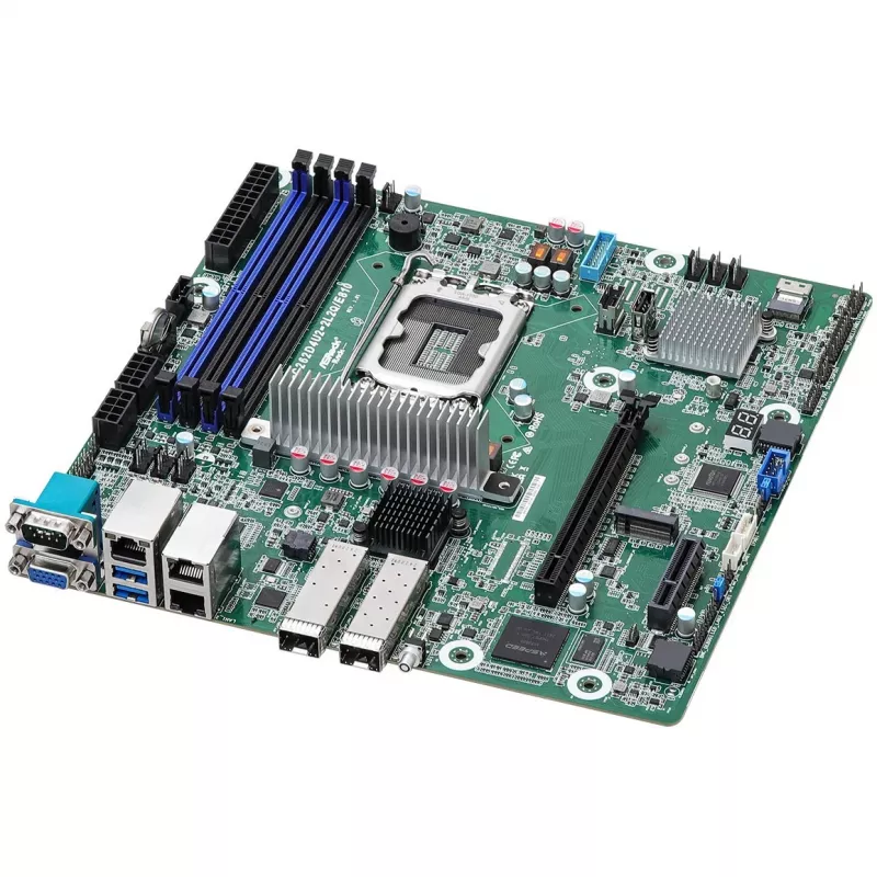 ASRock mātesplate EC262D4U2-2L2Q/E810 micro-ATX Socket 1700 DDR5-only Single - Mātesplate - Intel Socket 1700 (Core i)