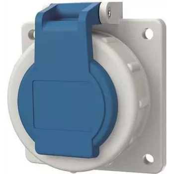 Mennekes Schuko paneļa kontaktligzda 16A2p+E 230V IP68 BL 17006 (17006)