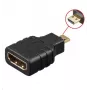 Microconnect HDM19F19MM kabeļa dzimumu pārveidotājs Micro HDMI HDMI Melns