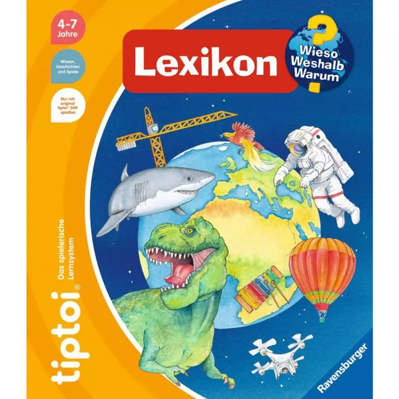 tiptoi Why? How? What For? Lexikon, mācību grāmata