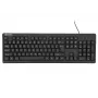 Tellur vadu USB tastatūra melna — Basic USB, US izkārtojums