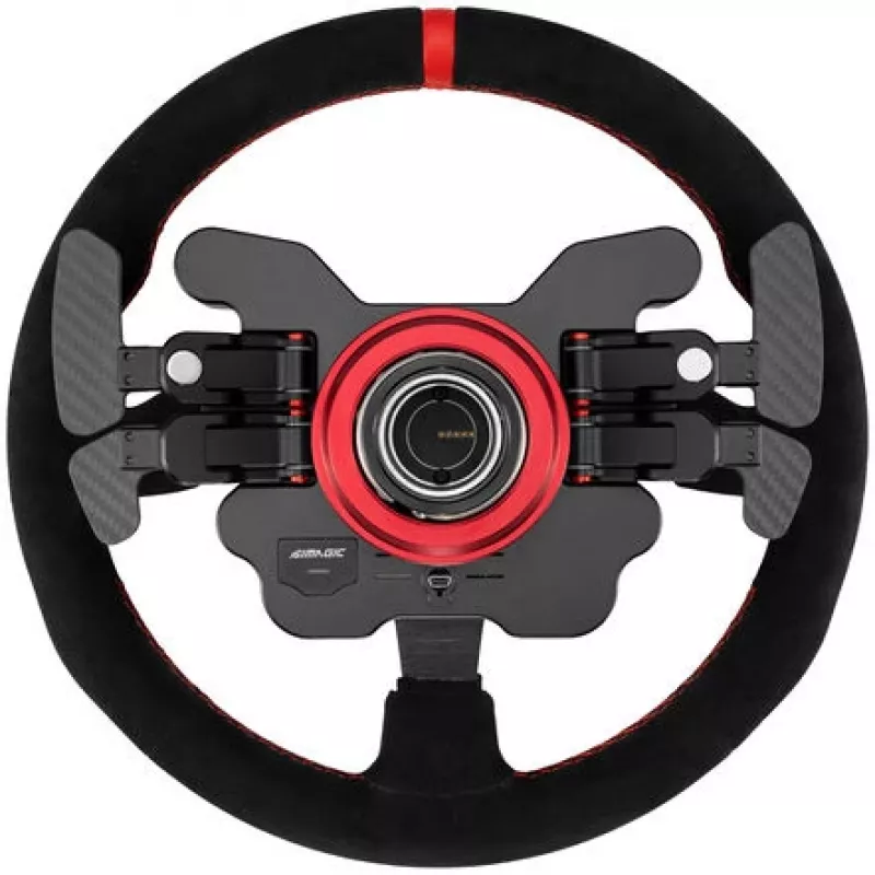 Simagic Stūres Ripa GT1-SR Alcantara — GT1-SR(ALCANTARA) sacīkšu stūres ripa, Alcantara pārklājums