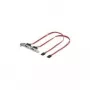 Wentronic goobay - SATA pārsega plate, iekšējā/ārējā - Serial ATA 150/300 - SATA (W) uz eSATA (M) - 50 cm (93046)