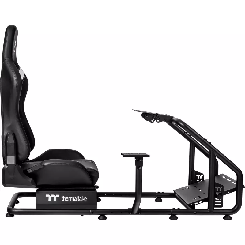 GR300 Simulators Sacensību Kokpits, Sim Rig (melns)
