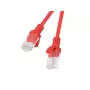 Tīkla komutācijas kabelis LANBERG PCU5-20CC-0050-R Cat5e RJ-45 uz RJ-45 U/FTP 0,5 m Sarkans