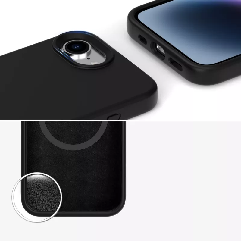 Vāciņš 4smarts iPhone SE (4. paaudze) 15.4 cm (6.06 collas) melns
