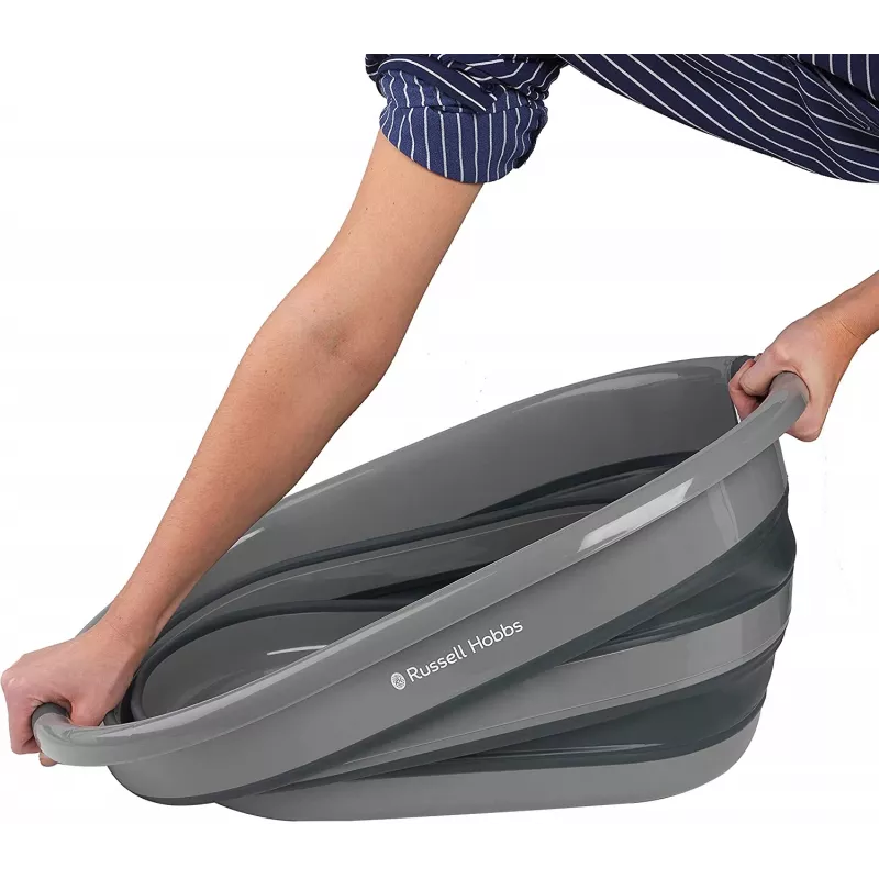 Veļas grozs Russell Hobbs LA053879GRYFEU7 27L salokāms