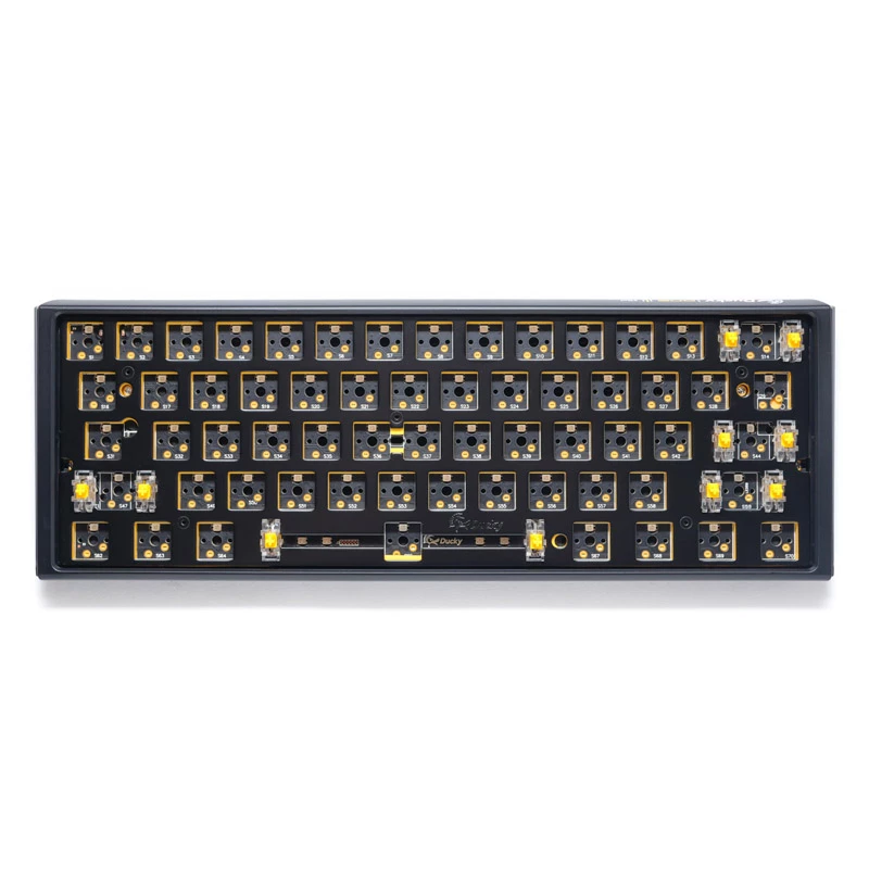 Ducky One 3 Hot-Swap Barebone Mini tastatūra Gaming USB US English Melna