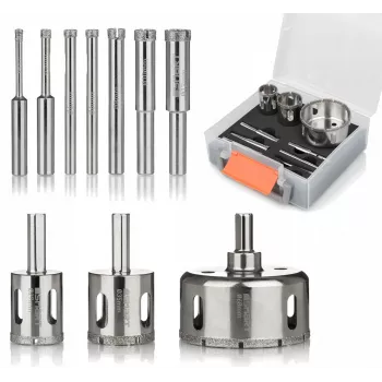 Dimanta serdes urbju komplekts Smart SM-25-SET10G, 10 gab., diametri 4–68 mm