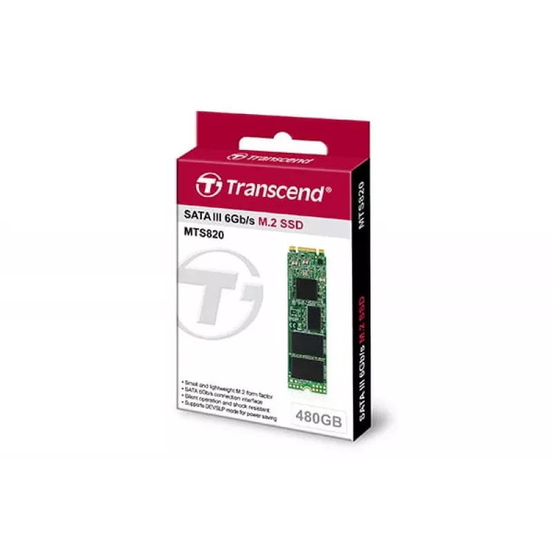 SSD disks Transcend 480GB M.2 6Gbit/s TS480GMTS820S