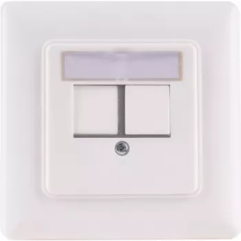 Tīkla kontaktligzdas keystone turētāja rāmis, S CONN maximum connectivity, 2-portu (08-10101)