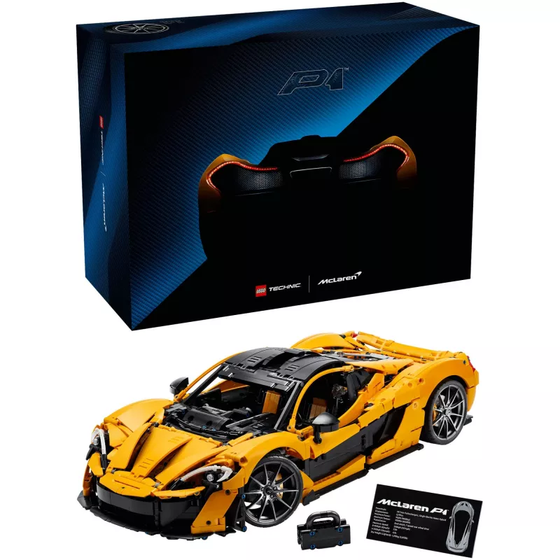 LEGO Technic 42172 McLaren P1 Modeļa Auto Komplekts Pieaugušajiem