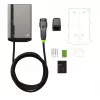 Wallbox zaļa Cell GC EVGC021B2250 3.6-22 KW 5m NFC pelēks alumīnijs