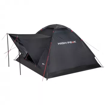 Piramīdas telts High Peak Beaver 3 3 personām ciets rāmis ūdensizturīgs 150 cm
