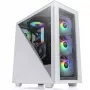 PC korpuss Thermaltake Divider 300 TG Snow ARGB Midi Tower balts