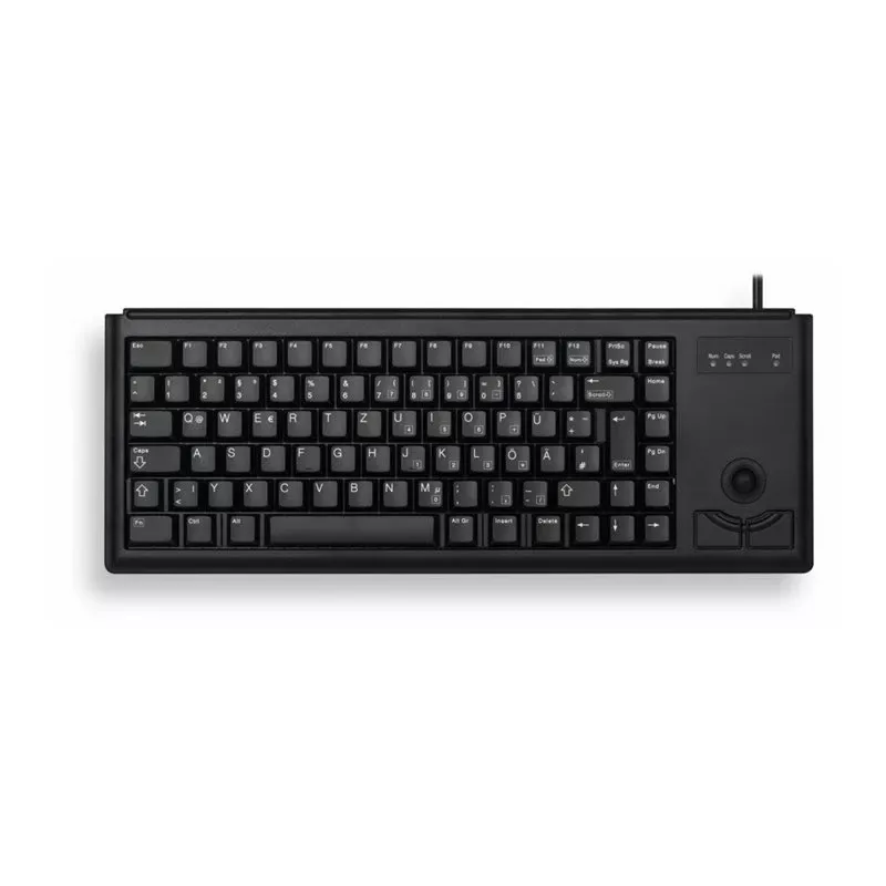 CHERRY G84-4400 tastatūra, USB, QWERTY, melna, 84 taustiņi, 1.75 m kabelis