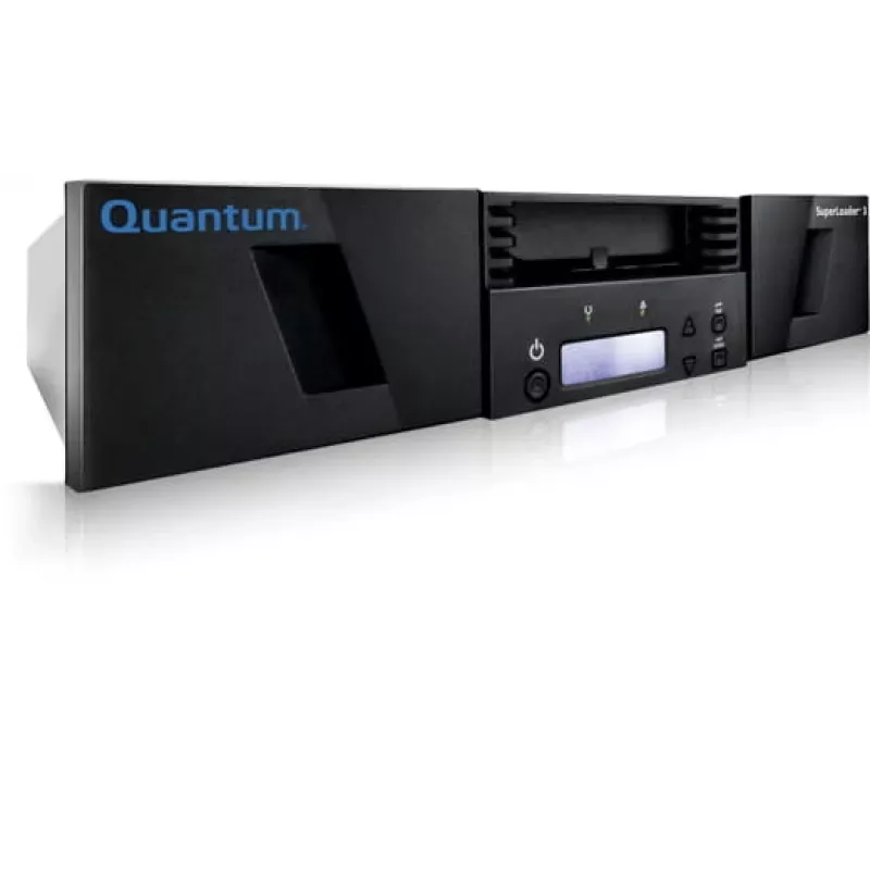 Quantum SuperLoader 3 ar (Model C) diskdziņiem - Lentes automātiskais ielādētājs - 96 TB / 240 TB - Slotu skaits: 8 - LTO Ultrium (12 TB / 30 TB)