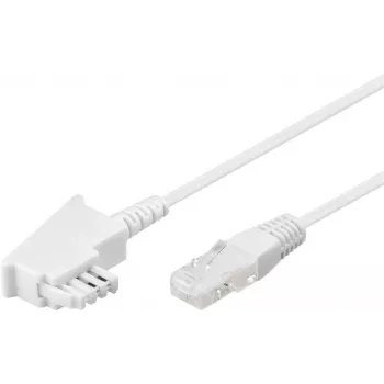 Goobay 60677 Telephone Cable 30 m White (60677)