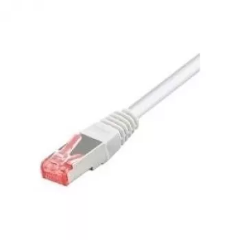 Tecline - komutācijas kabelis - RJ-45 (V) uz RJ-45 (V) - 1,5 m - SFTP, PiMF - CAT 6 - bez halogēna, aizsargs pret aizķeršanos - balts (715015W)