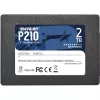 2.5 collu SATA III SSD PATRIOT P210 2 TB — 500 MB/s lasīšana, 400 MB/s rakstīšana, 7 mm