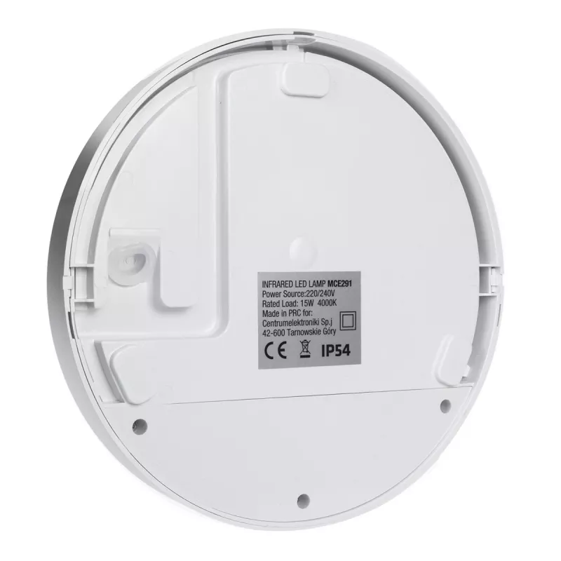 LED lampa MACLEAN MCE291W ar IR kustības sensoru, 10W, 3000K