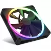 NZXT F140 RGB TWIN ventilators 14 cm melns 500-1800 RPM Fluid Dynamic Bearing