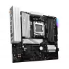 ASRock B850M Pro RS WiFi mātesplate — AMD B850, Socket AM5, microATX, DDR5, 4 DIMM, 256GB, Wi‑Fi 6E, 2.5Gb LAN, 3x M.2