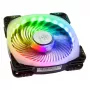 SilverStone SST-AP124-ARGB 120mm ARGB korpusa ventilators - Melns