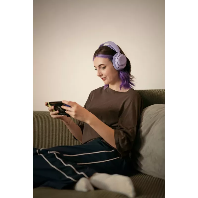 Steelseries Arctis Nova 3P Wireless austiņas PlayStation, Levander