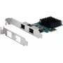 Tīkla adapteris Exsys EX-60112 PCIe 2.5 Gigabit, divu portu