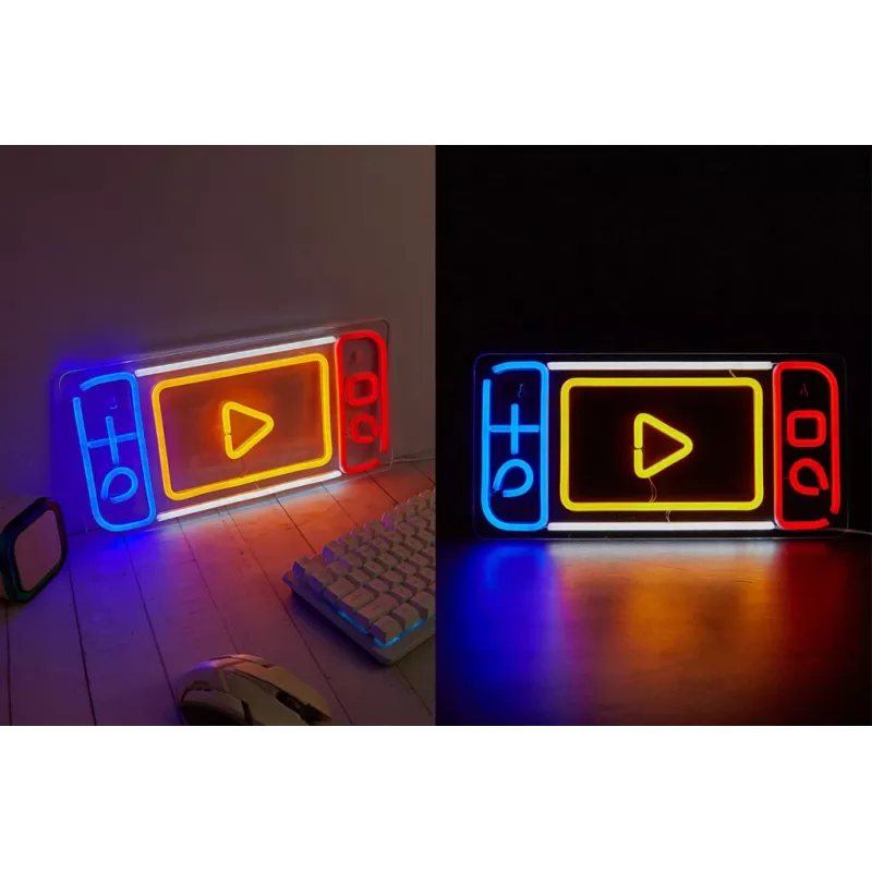 Konsoļu neona gaismas MANTA SNL93MT Style Neon Lights