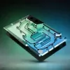 GPU ūdens bloks ek water blocks EK-Quantum Vector³ FE RTX 5090 — akrila virsma