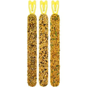 VITAKRAFT Cracker Mix Banana, kiwi, pipari - gardumi viļņpapagaiļiem - 3 gab.