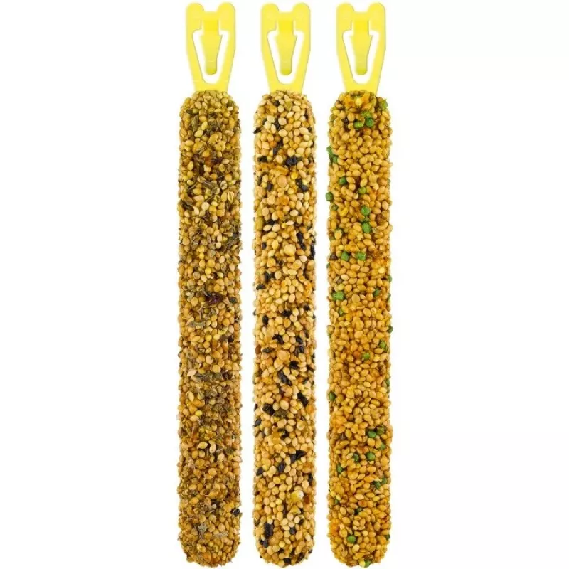 VITAKRAFT Cracker Mix Banana, kiwi, pipari - gardumi viļņpapagaiļiem - 3 gab.