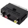 SpeaKa Professional SP-13442696 SCART adapteris [3x ligzda - 1x SCART savienotājs] melns (SP-13442696)