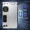 UPS QOLTEC Pure Sine Wave 3kVA 2400W ar AVR un LCD displeju