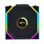 LIAN LI UNI FAN SL Wireless 120 ARGB Melns 3-Pack