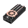 SSD korpuss GrauGear G-M2U4-40G-F — M.2, 1 disks, USB4 Gen4, 40 Gbit/s, alumīnijs, melns