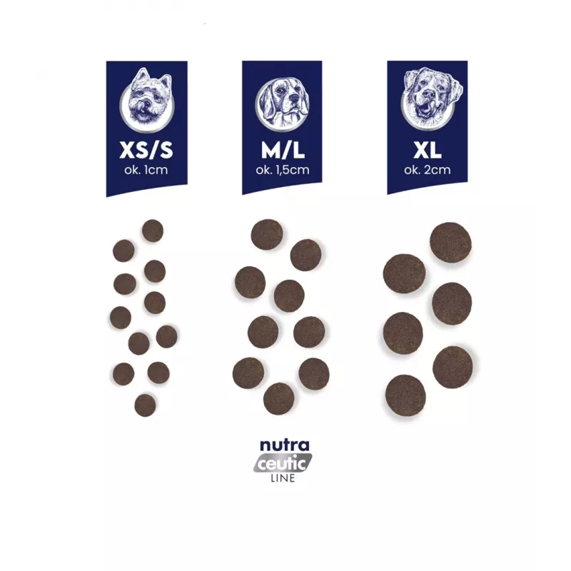 BALTICA Nutraceutic Hypoallergenic vidējo šķirņu suņu barība ar brieža gaļu un rīsiem - sausā suņu barība - 12kg