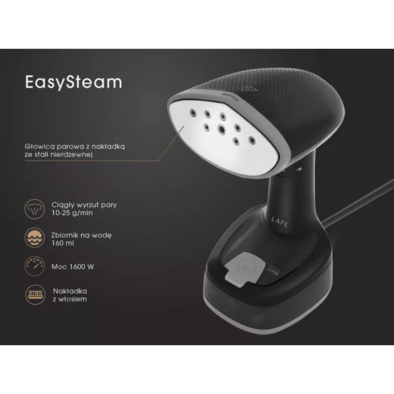 Tvaika gludeklis LAFE EasySteam LAFZEL47580 2400W ar keramikas zoli