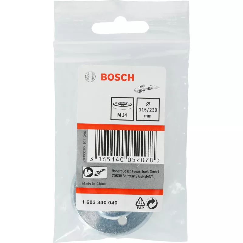 Bosch stiprinājuma uzgriežņi, atloku uzgrieznis, Bosch, sudrabains, metāls