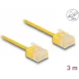Tīkla kabelis DeLOCK RJ45 Cat.6 UTP 3m Dzeltens