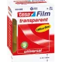 tesafilm® caurspīdīgā lente, 6 ruļļi, Office Box, 66m x 25mm (11640H)