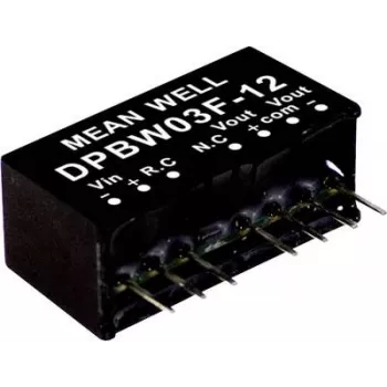 Strāvas adapteris MEAN WELL DPBW03F-05 3W 5V 0.3A RoHS
