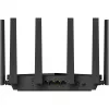Galda maršrutētājs Cudy WR11000 — trīsjoslu 2,4/5/6 GHz, Wi‑Fi 7, 4× 2,5 Gigabit LAN, 5765 Mb/s 6 GHz joslā, 512 MB RAM