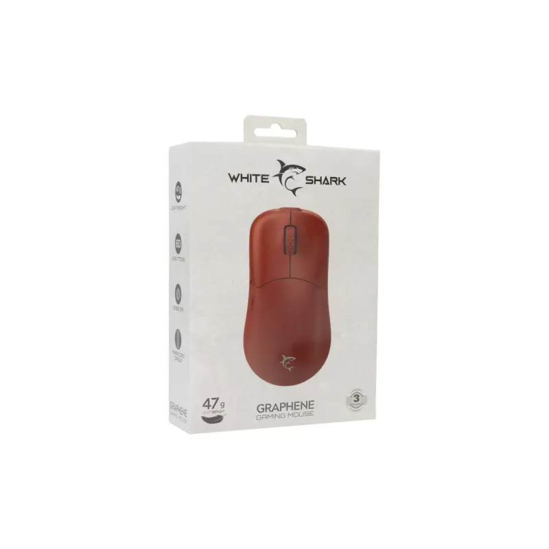Pele White Shark GM-5014 Graphene Red USB