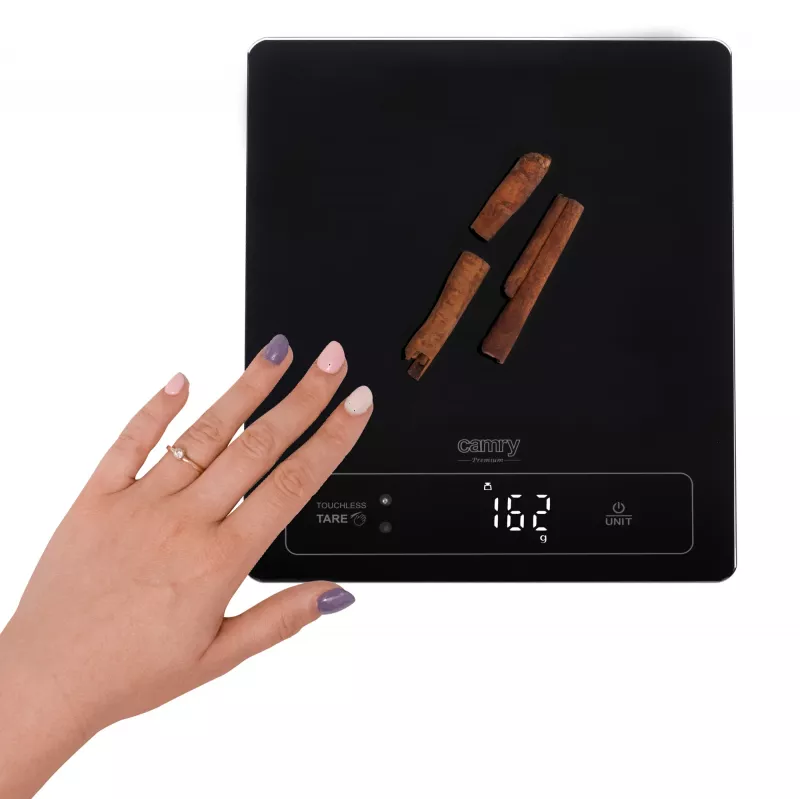 Virtuves svari Camry CR 3175 Maksimālais svars 15 kg Iedaļa 1 g Displejs LED Melna