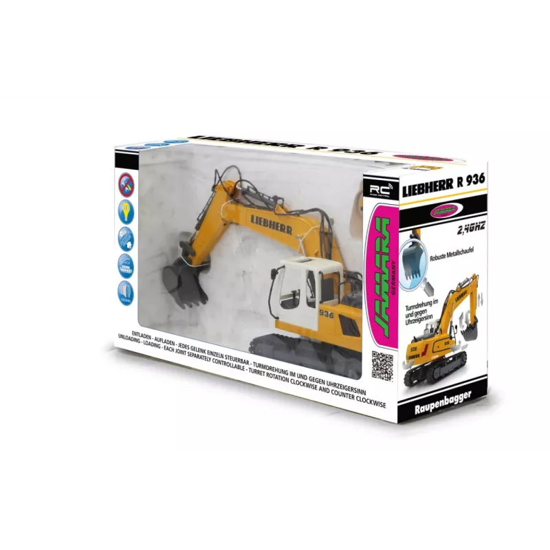 JAMARA Liebherr R936, ekskavators, 1:20, 8 gadi, 1,22 kg